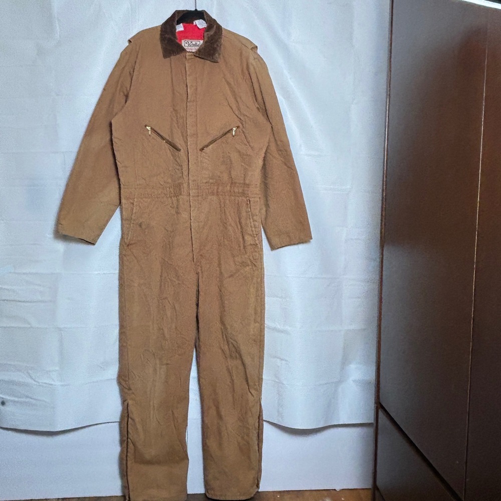Vintage Walls‎ Blizzard-Pruf Insulated Coveralls Made in USA Men's XL Tall